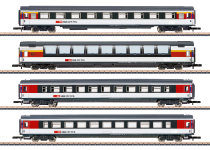 Märklin 87663 - Z - 4-tlg. Set EuroCity EW IV, SBB, Ep. VI